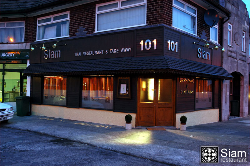 Siam Restaurant - 101 Arrowe Road , Greasby , Wirral, CH49 1RY - 0151 677 5719